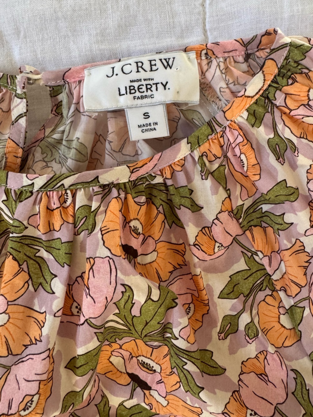 J. Crew Liberty Butterfield Poppy Mini Dress - Picture 3 of 5